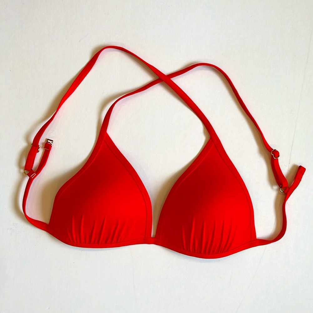 VYB Bright Red Bikini Top